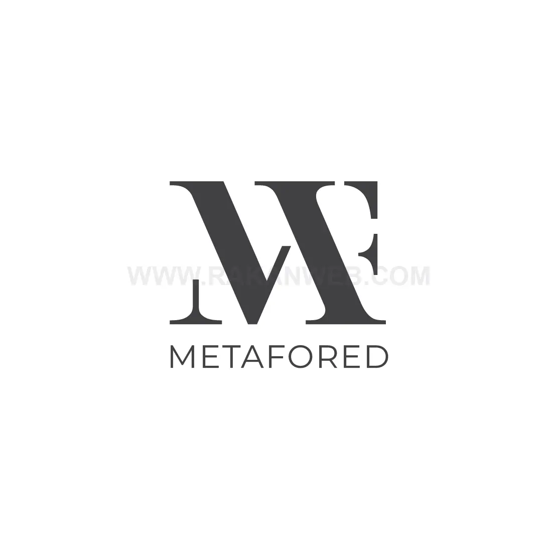 Desain logo dummy projects metafored oleh tim rakanweb