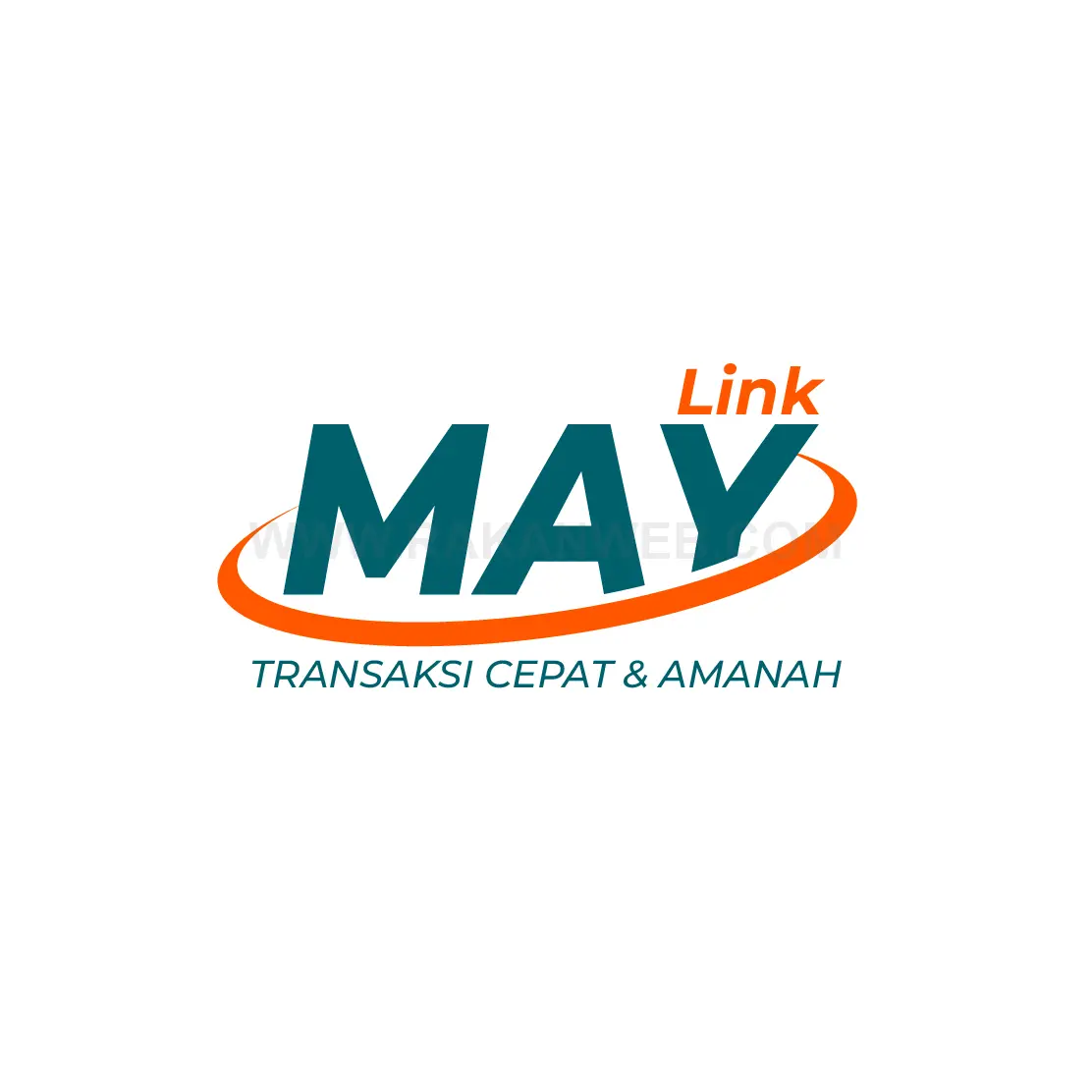Desain logo dummy projects MAY link oleh tim rakanweb