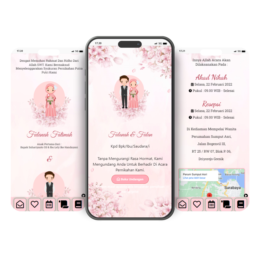Website Undangan Pernikahan Digital