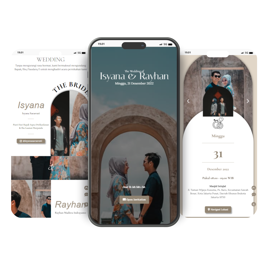 Website Undangan Pernikahan Digital