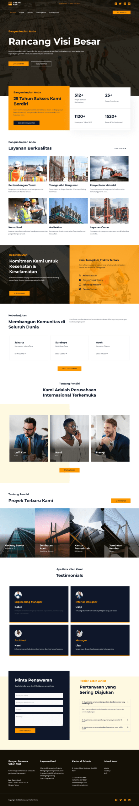 Company Profile Tempalate website1